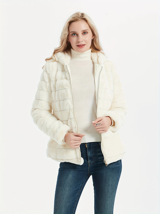 Leah | Manteau Teddy