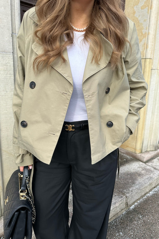 Sarah - Manteau Boutonné Chic