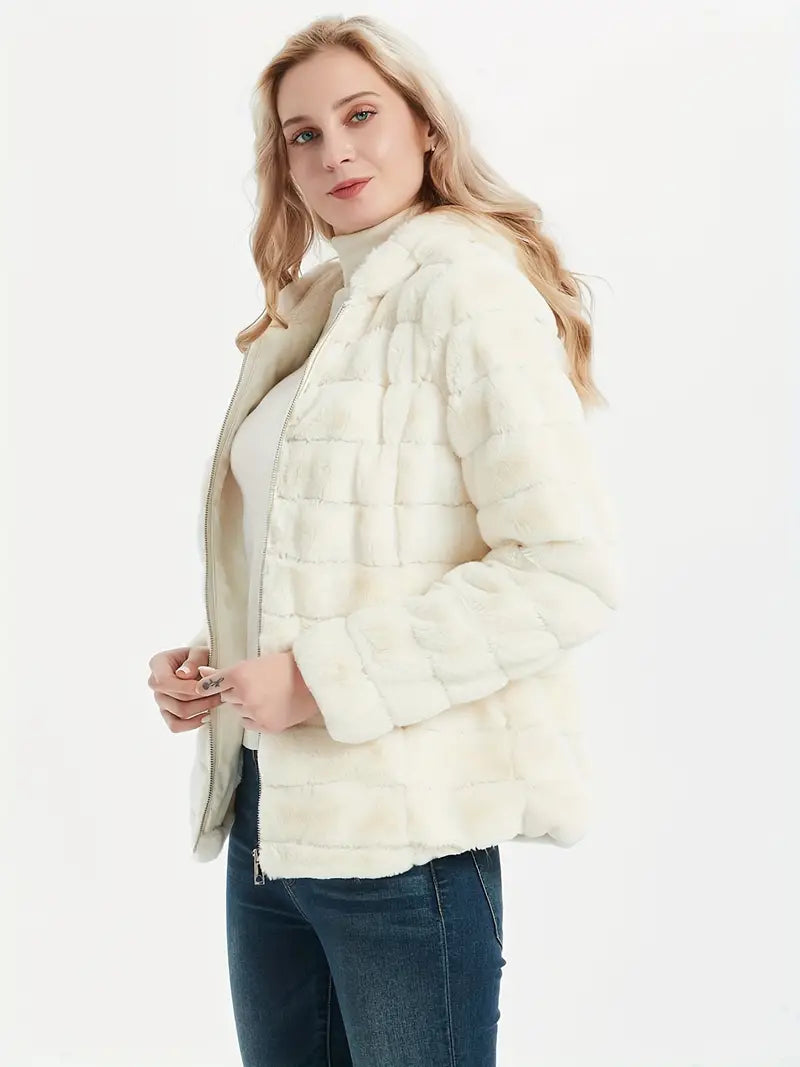 Leah | Manteau Teddy