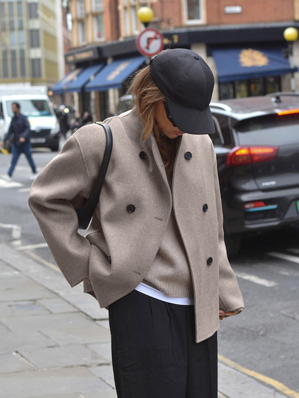 Veste Oversized à Boutons