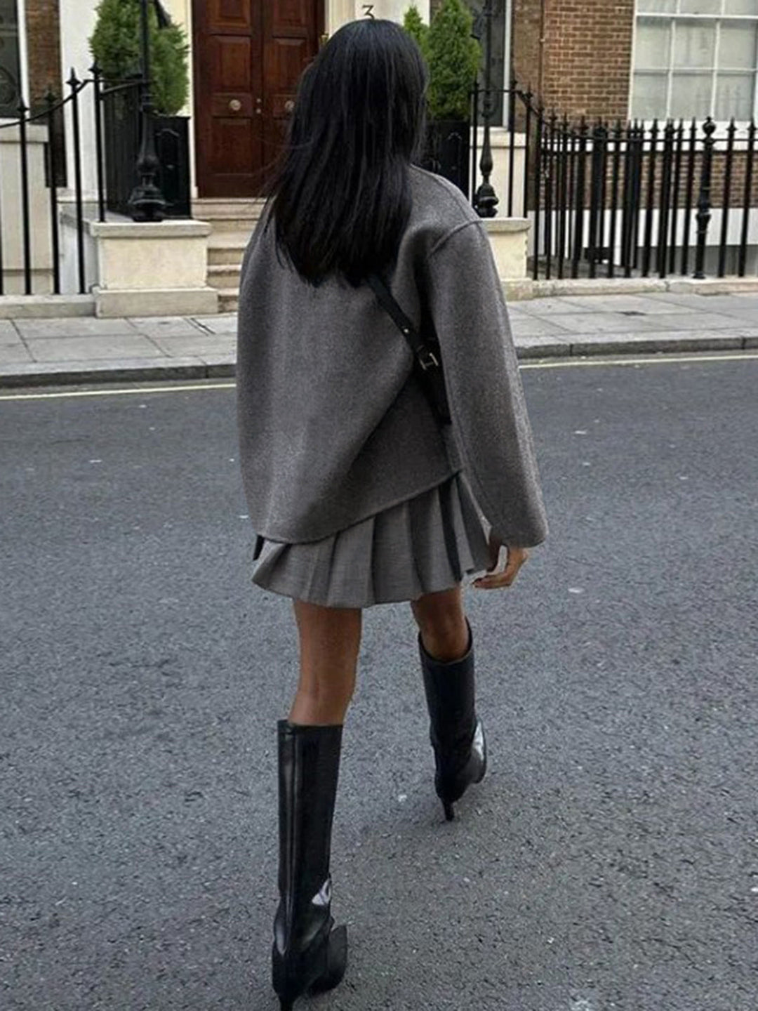 Veste Oversized à Boutons