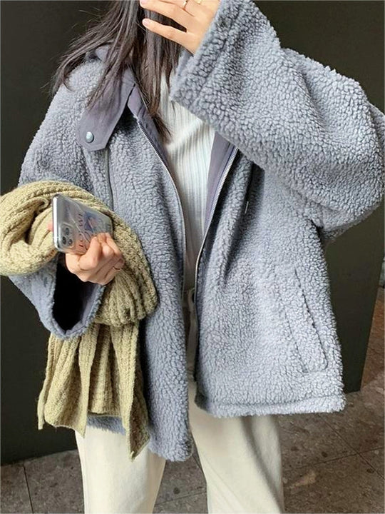 Angèle - Manteau Réversible Stylé