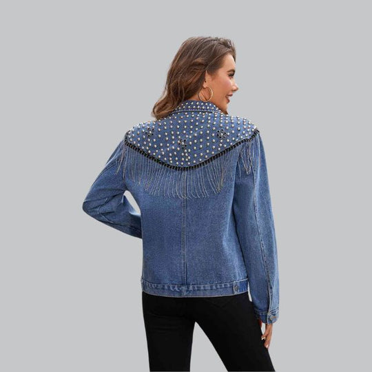 Perline - Blouson perles décontracté