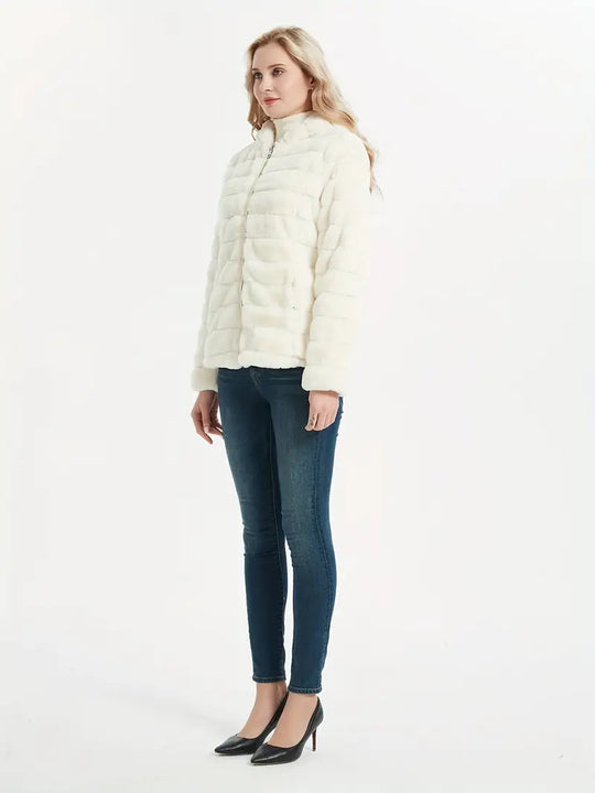 Leah | Manteau Teddy