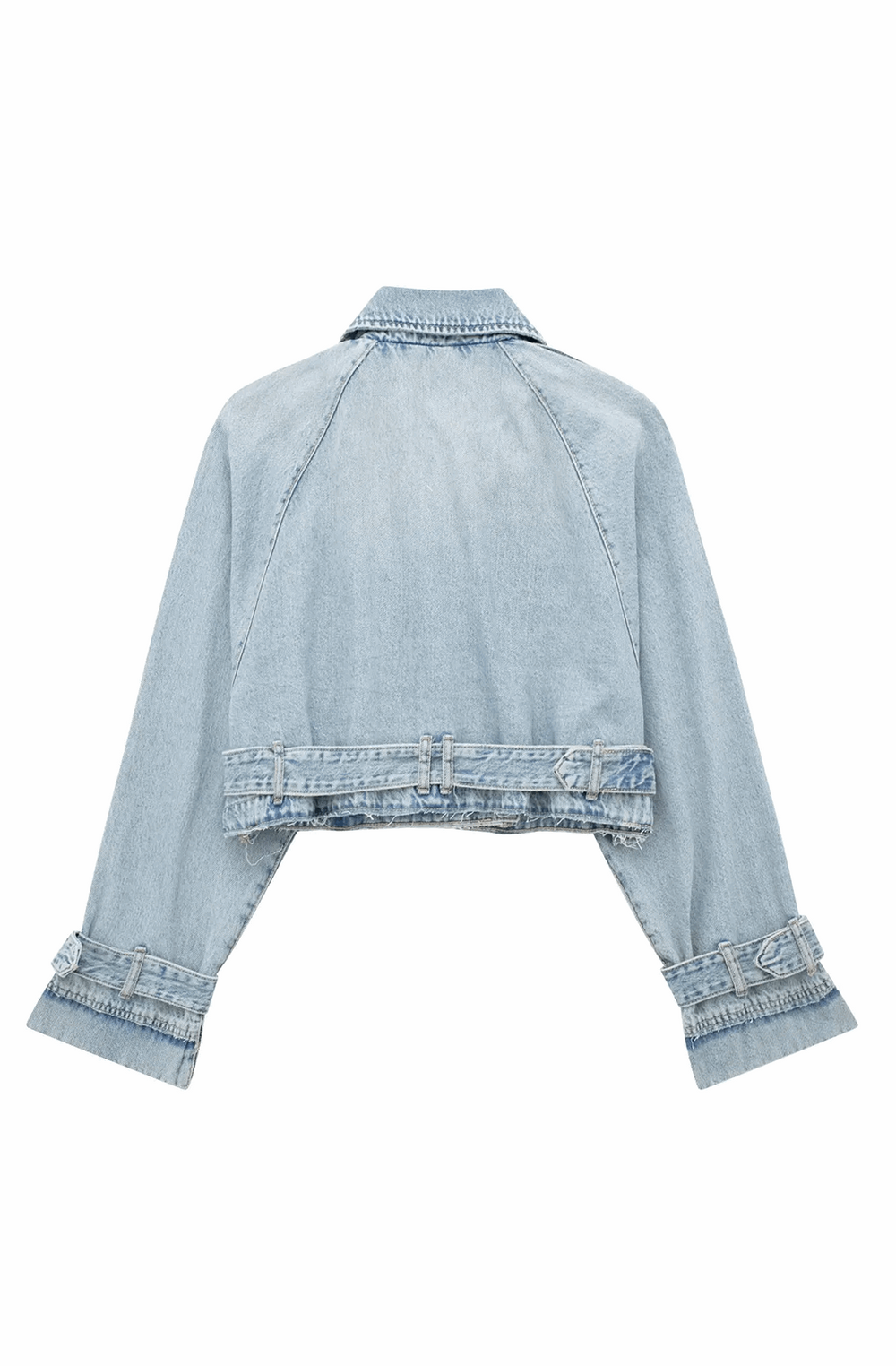 Jeanne - Veste en denim raccourcie