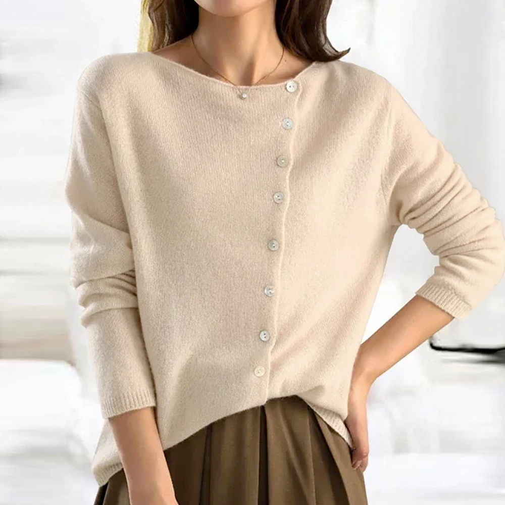 Cardigan Femme à Boutons