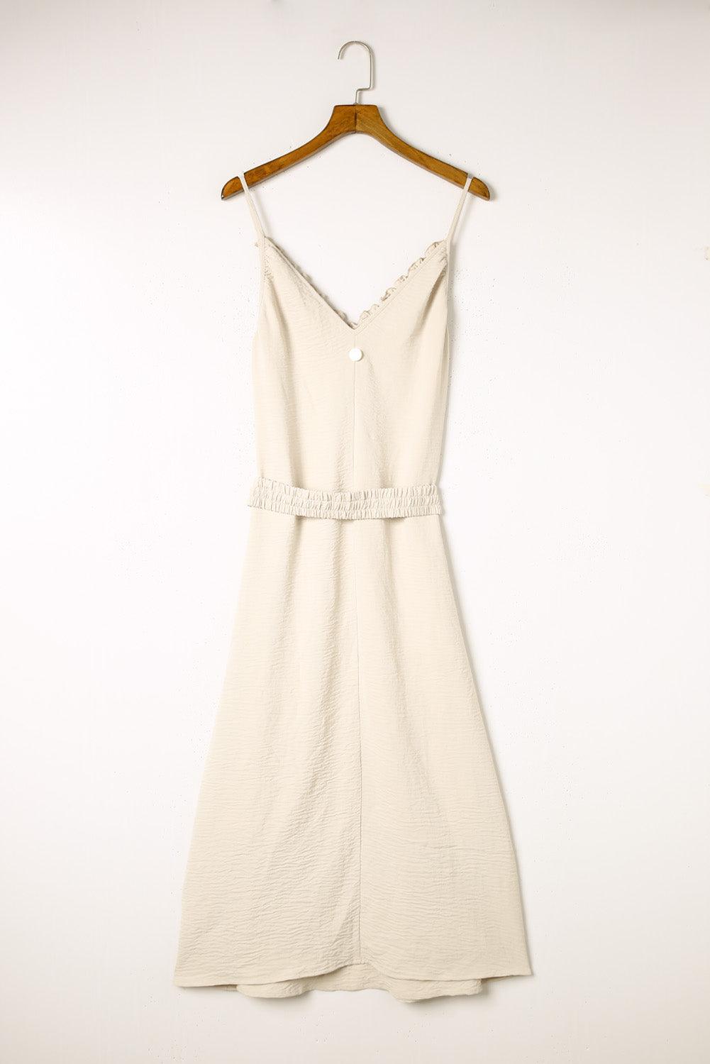 Lucienne - Robe Maxi à Ceinture Élégante